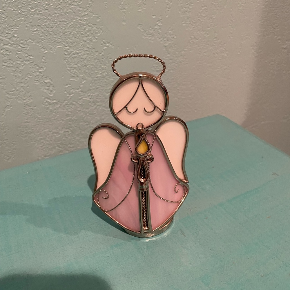 Stain glass Angel figurine